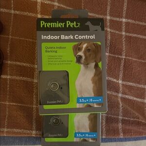 Premier Pet Indoor Bark Control Ultrasonic Device - Green & Gray Packaging